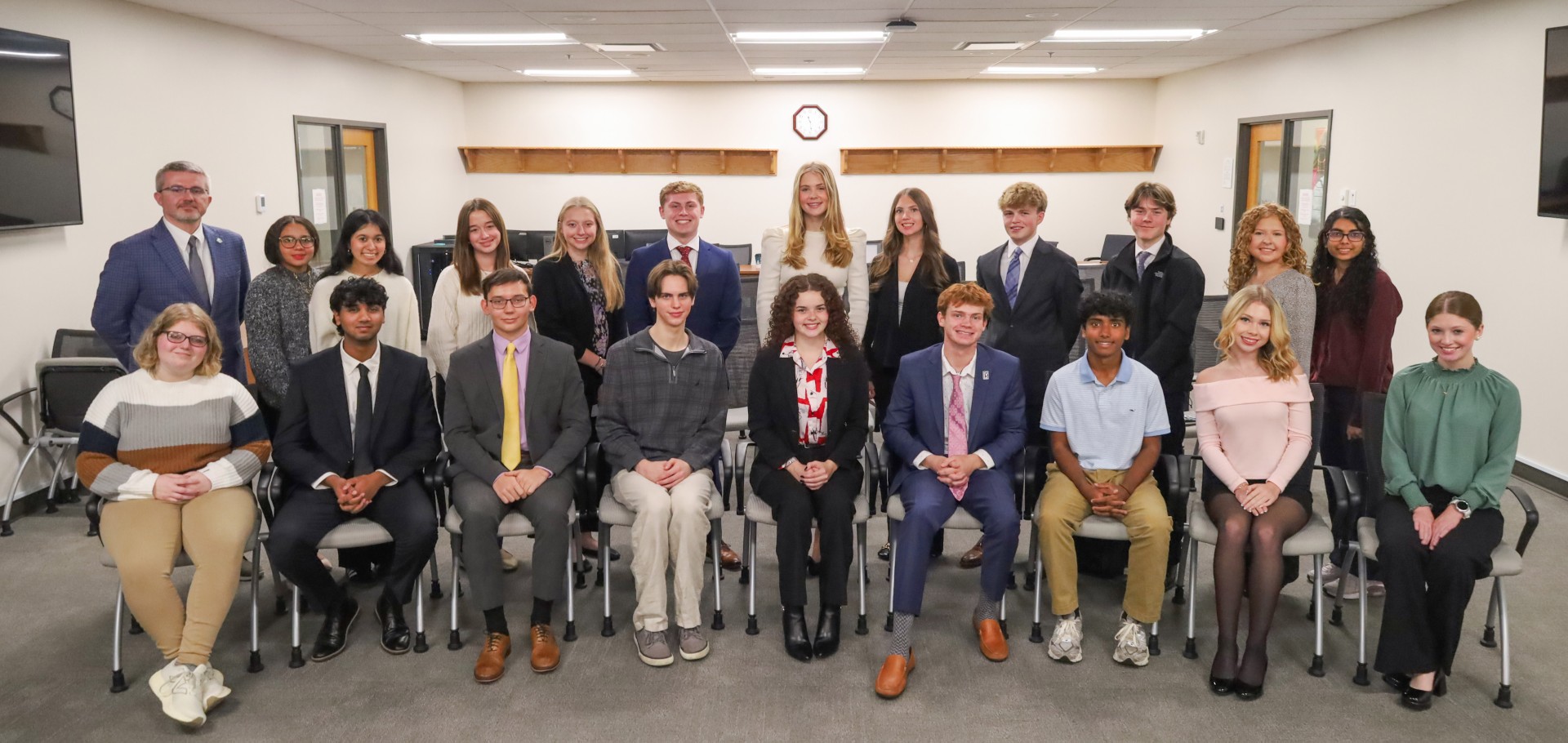 Group photo of the Commissioner's Student Advisory Council