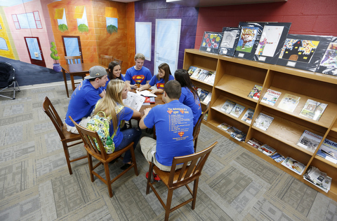 Two teachers collaborating