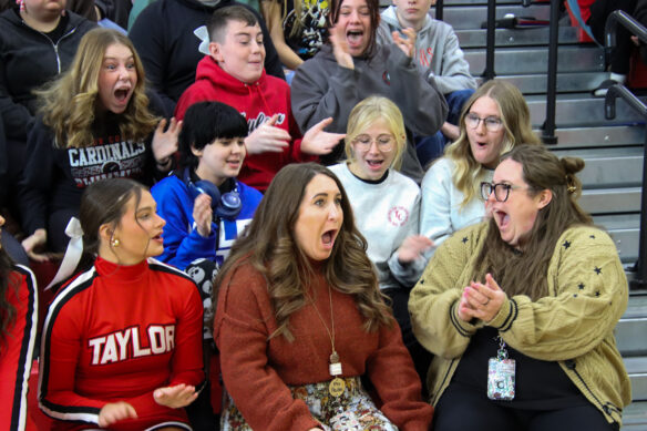 2025 Milken Award Winner Sydney Newton reaction to receiving award